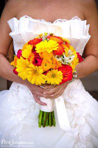 santa barbara wedding coordinator flowers bouquet