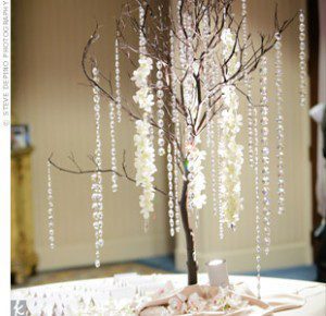 manzanita branches wedding centerpiece santa barbara