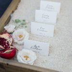 Wooden trays for escort cards 2