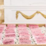 Wooden trays for escort cards 4
